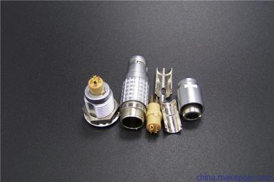 精工品质，连接信赖——聚英1B系列4芯金属连接器图片鉴赏